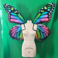 Large Rainbow Monarch Butterfly Costume Wings - Butterfly Halloween Costume - Butterfly Wings - Fairytale Wings