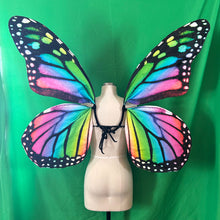 Large Rainbow Monarch Butterfly Costume Wings - Butterfly Halloween Costume - Butterfly Wings - Fairytale Wings