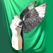 Realistic Magpie Costume Wings with Tail - Handcrafted Cosplay Wings for a Magical Avian Transformation