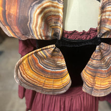 Small Mushroom Fairy Costume Wings for Halloween, Turkey Tail Mushroom Wings