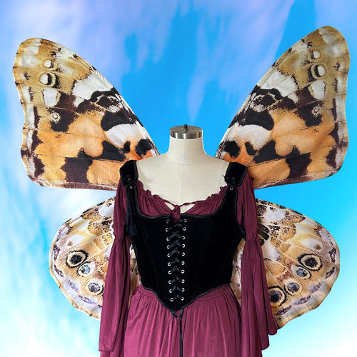 Large Painted Lady Butterfly Costume Wings - Butterfly Halloween Costume
