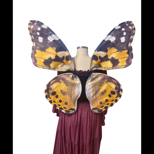 Painted Lady Butterfly Costume Wings Medium - Costume for Renaissance Festivals