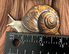 Cottagecore Snail Hair Clip, Whimsical Hair Accessory, Renaissance Festival Hairstyle Accent