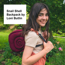 Snail Costume for Adults Sewing Pattern - Digital Sewing Pattern - This is a computer PDF file not an actual backpack