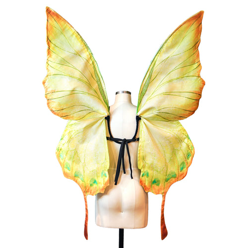 Leafeon-Inspired Fairy Wings for Fairy Costume Green Leaf