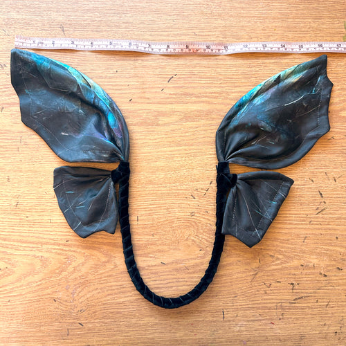 Tiny Fairy Wings for Corset Costume Wings for Halloween Labradorite Inspired