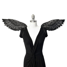 Raven Costume Wings for Adults, Black Lace Wings