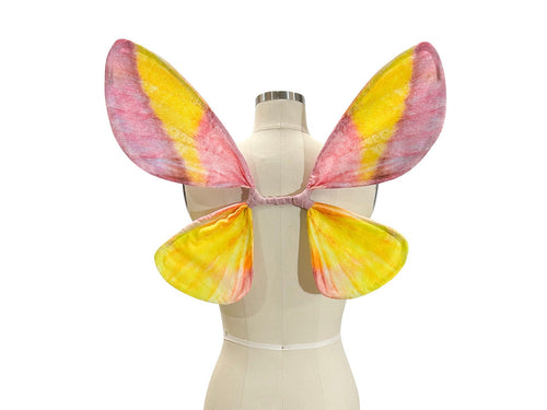 Small Rosy Maple Moth Costume Wings for Halloween