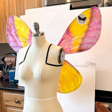 Medium Rosy Maple Moth Costume Wings for Halloween