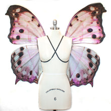 Large Pink Mother of Pearl Fairy Costume Wings