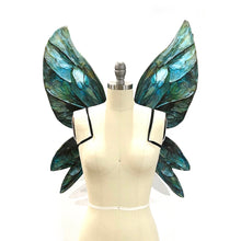 Blue Green Apatite Crystal Costume Fairy Wings