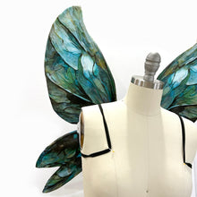 Blue Green Apatite Crystal Costume Fairy Wings