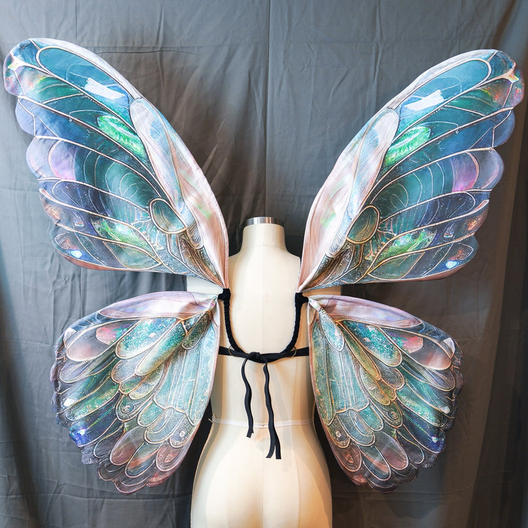Opal-Inspired Fairy Wings for Fairy Costume