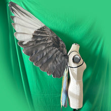 Realistic Magpie Costume Wings with Tail - Handcrafted Cosplay Wings for a Magical Avian Transformation