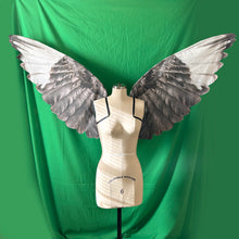 Realistic Magpie Costume Wings with Tail - Handcrafted Cosplay Wings for a Magical Avian Transformation